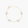 Akoya Pearl Station Bracelet