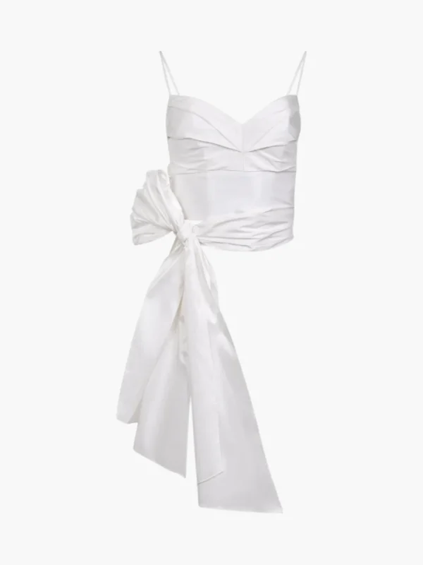 Amarena Taffeta Top