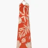 Amazonia Crepe Chine Maxi Dress