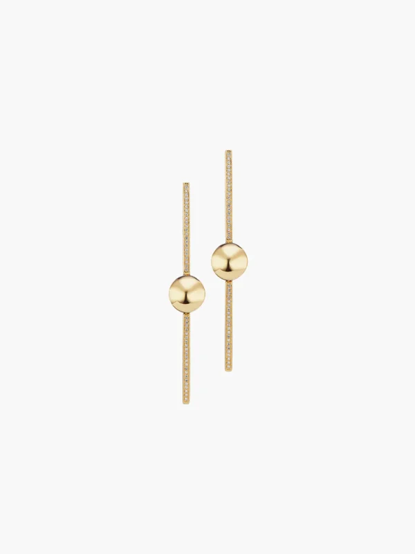 Boule D'Or Stick Earring