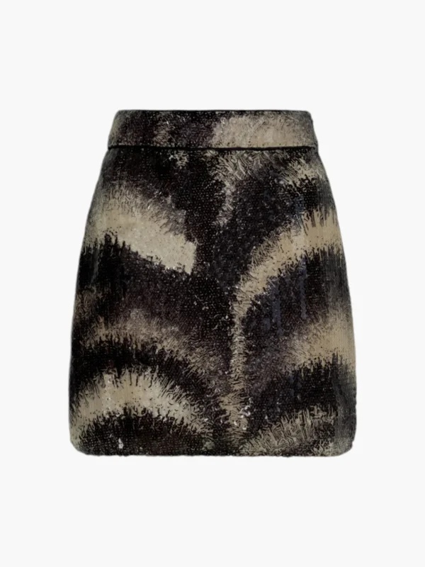 Carmelita Sequins Mini Skirt
