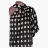 Chiminango Satin Silk Blouse