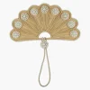 Cloud Shaped Iraca Pearl Fan