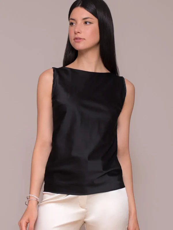 Cowlback Top