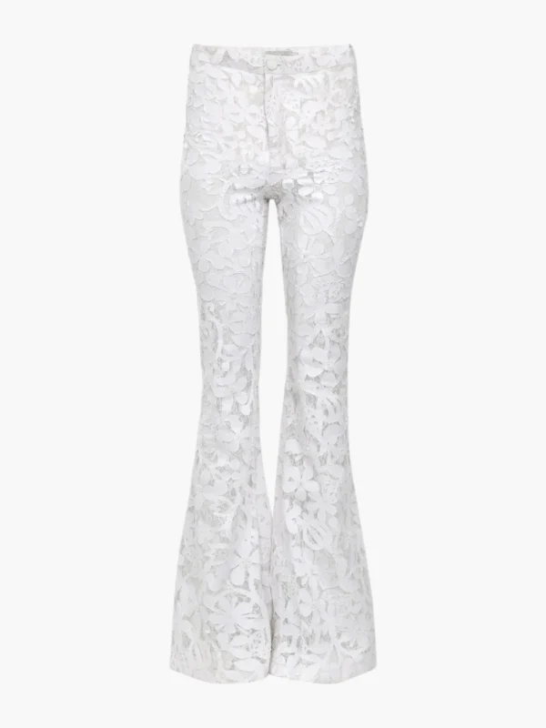 Crete Lace Denim Pants