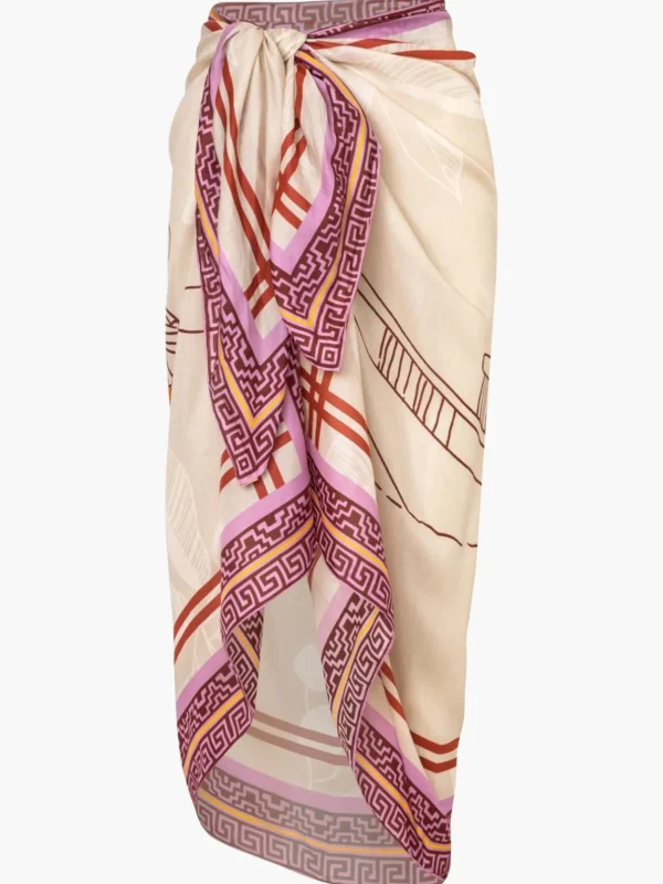De la Falaise Cotton Silk Sarong