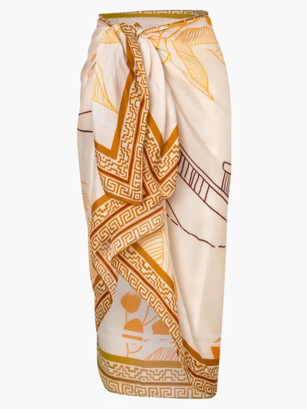 De la Falaise Cotton Silk Sarong