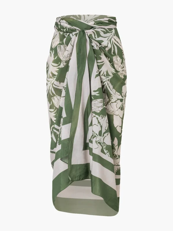 De La Falaise Cotton-Silk Sarong