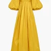 Eli Taffeta Strapless Gown