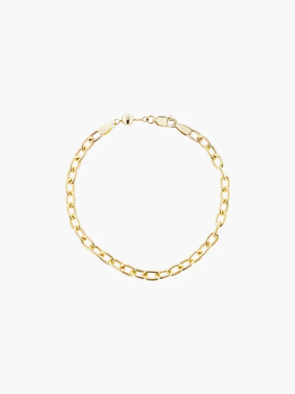 Elongated Link Bracelet