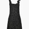 Emilie Mini Lace Denim Dress