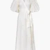 Ermita Wrap Around Cotton Midi Dress