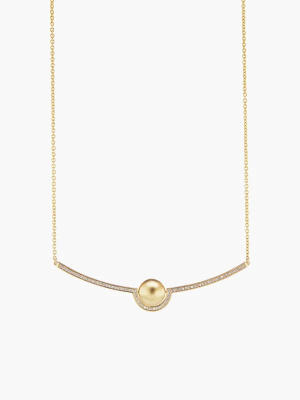 Exclusive Boule D'Or Crescent Pendant
