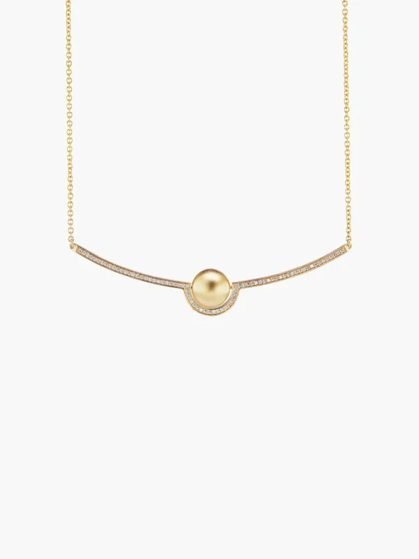 Exclusive Boule D'Or Crescent Pendant