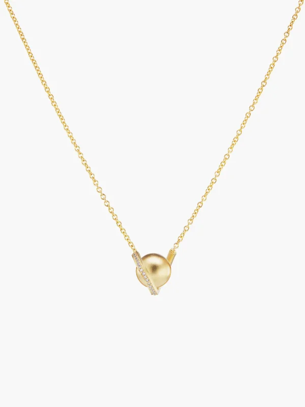 Exclusive Boule D'Or Solitaire Pendant