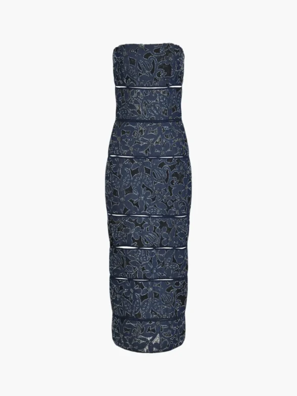 Flora Denim Dress