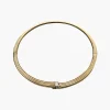 Fluted Capstone Double Wrap Bangle