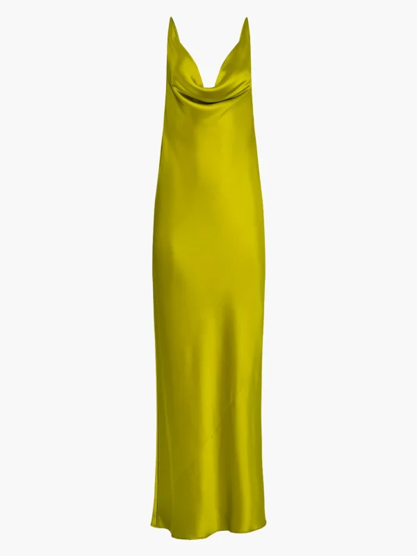 Fountain Silk Dress