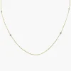 Four Diamond Bezel Chain