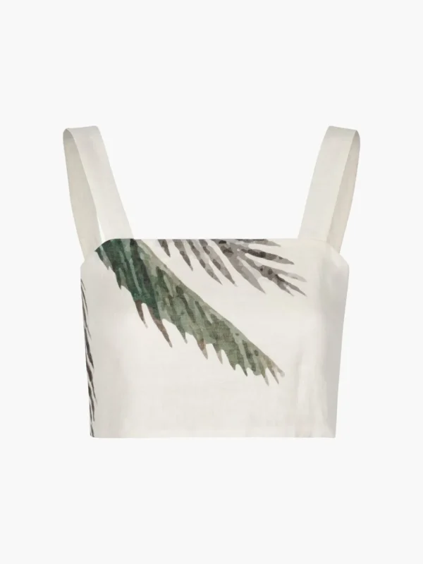 Guainia Linen Top