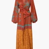 Herradura Cotton-Silk Maxi Dress