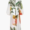 Hojarasca Cotton Silk Maxi Dress