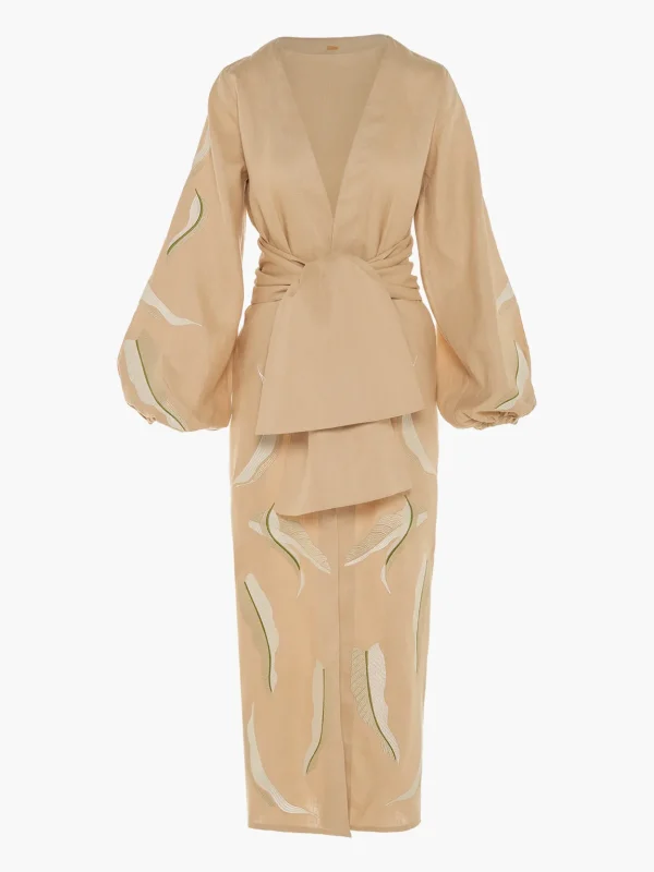 Hojarasca Linen Dress