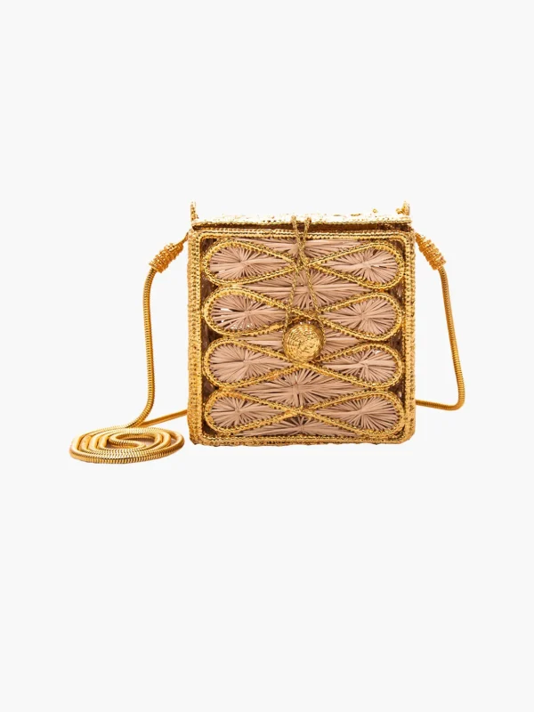 Infinity Inlay Square Bag