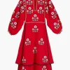 Iryna Embroidered Ukrainian Dress