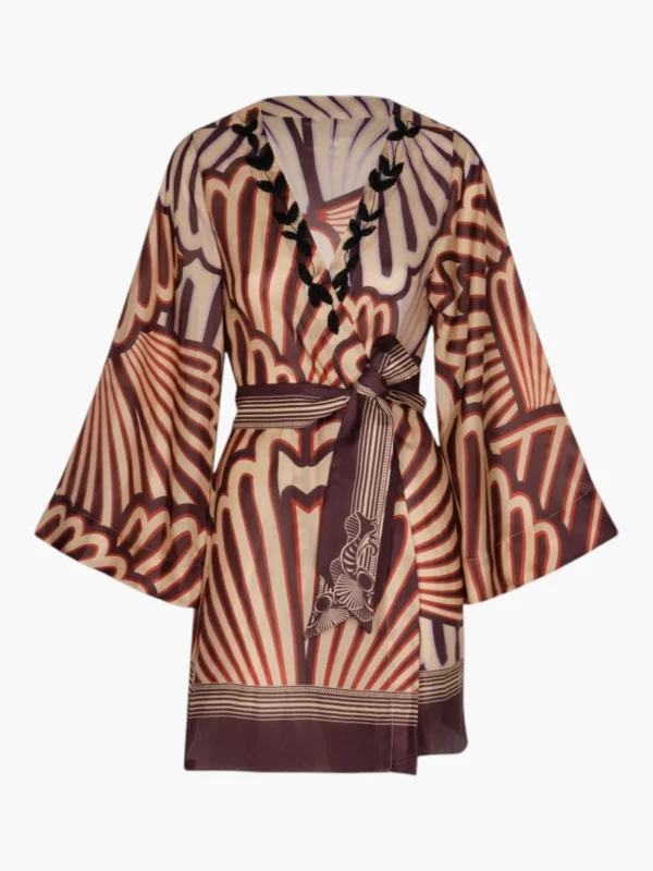 Joaquina Cotton Silk Mini Tunic