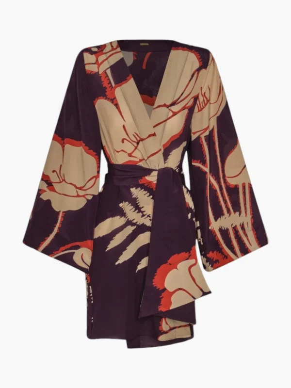 Joaquina Crepe Chine Mini Tunic