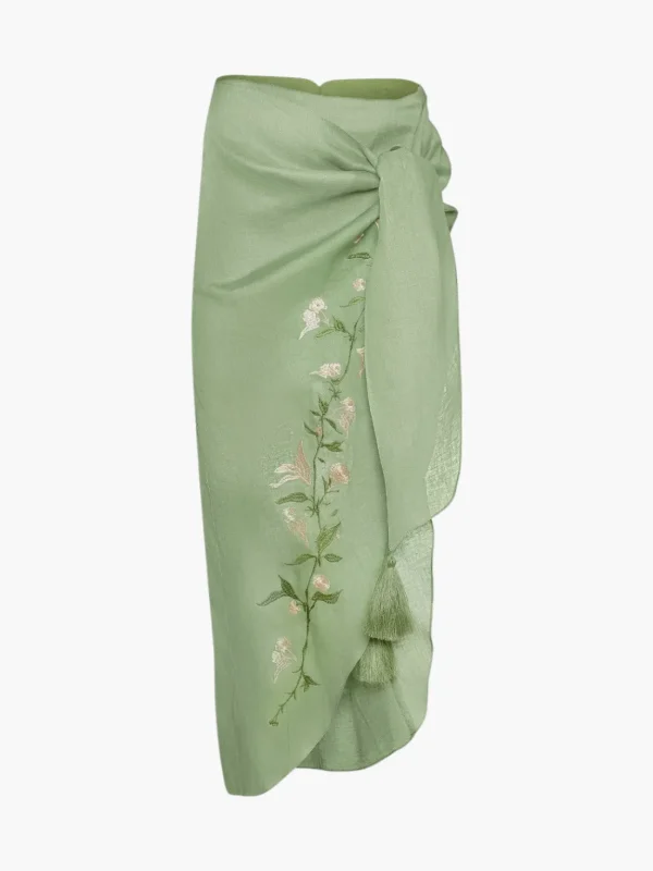 Lilies Sarong Skirt