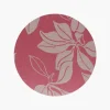 Linen Damask Tutti Le Foglie Charger Plate