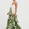Long Open Back Dress