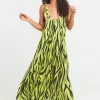 Long Open Back Dress
