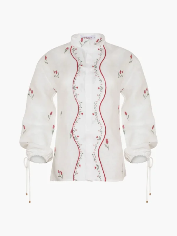 Lovely Tulip Long Sleeve Shirt
