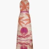 Magdalena Cotton Silk Maxi Dress