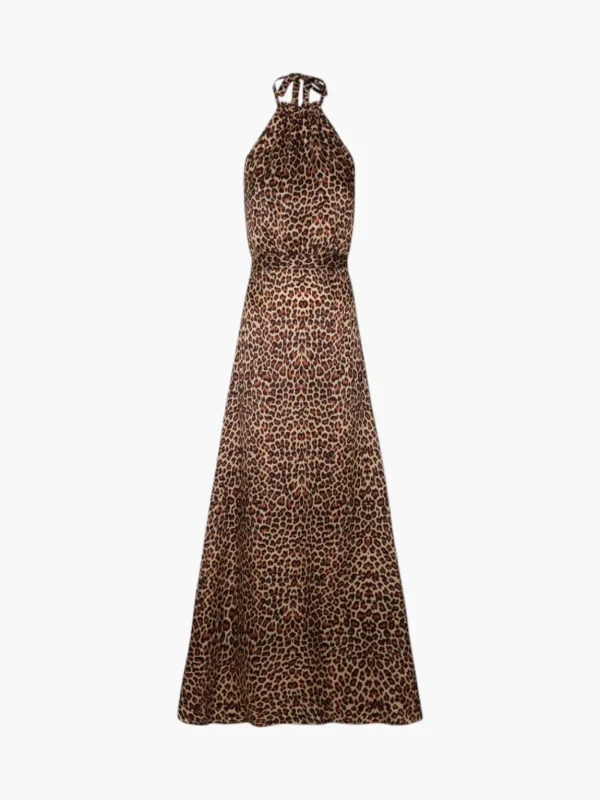Magdalena Silk Satin Dress