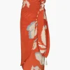 Mapara Crepe Chine Skirt