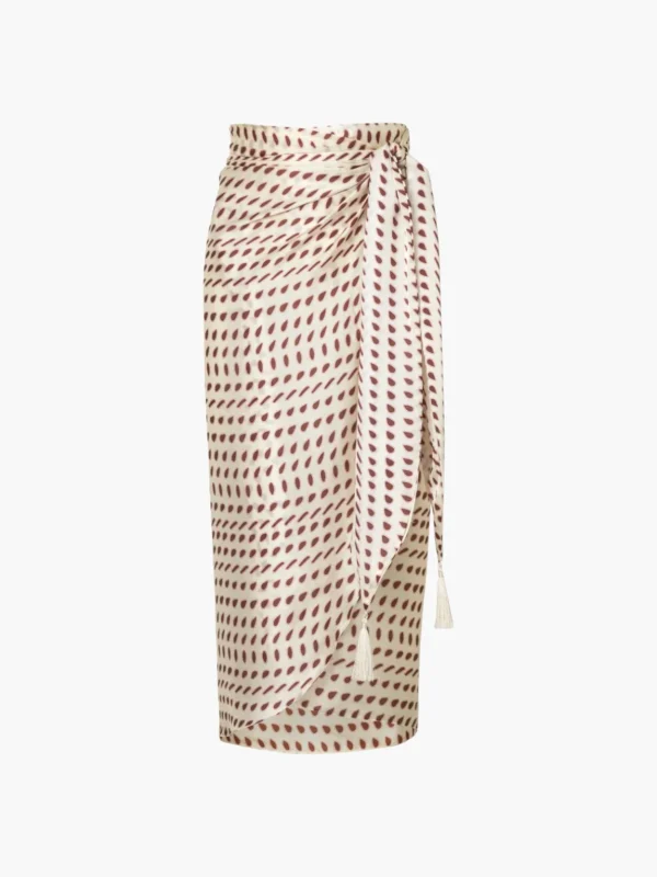 Mapara Satin Silk Skirt