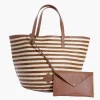 Marcial Handbag in Leather and Cana Flecha