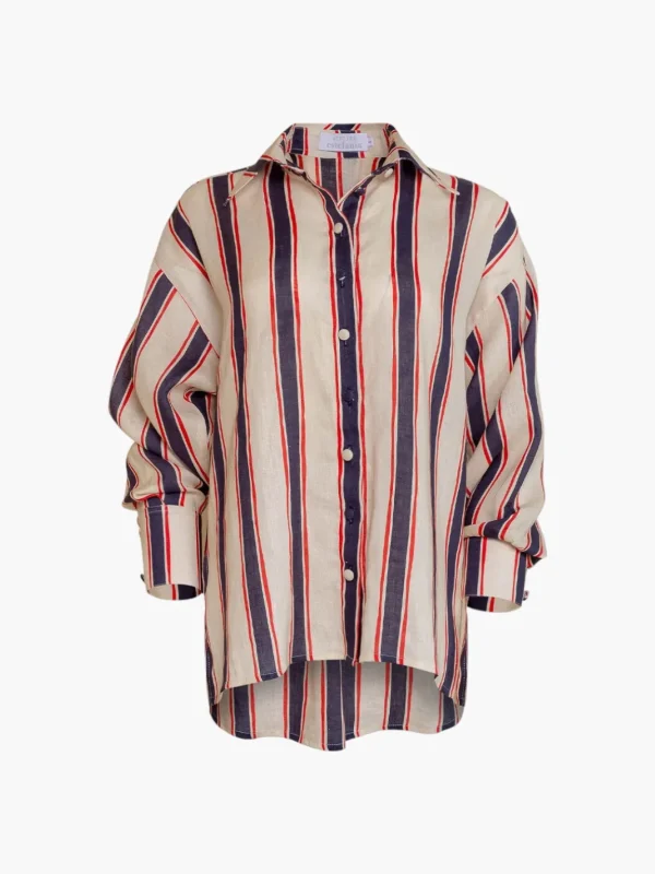 Marine Stripe Blouse