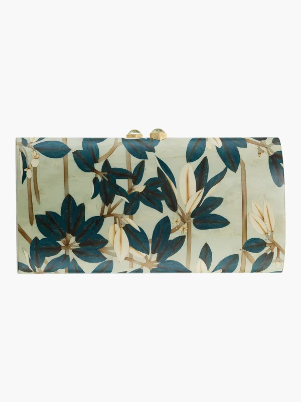 Marquetry Clutch
