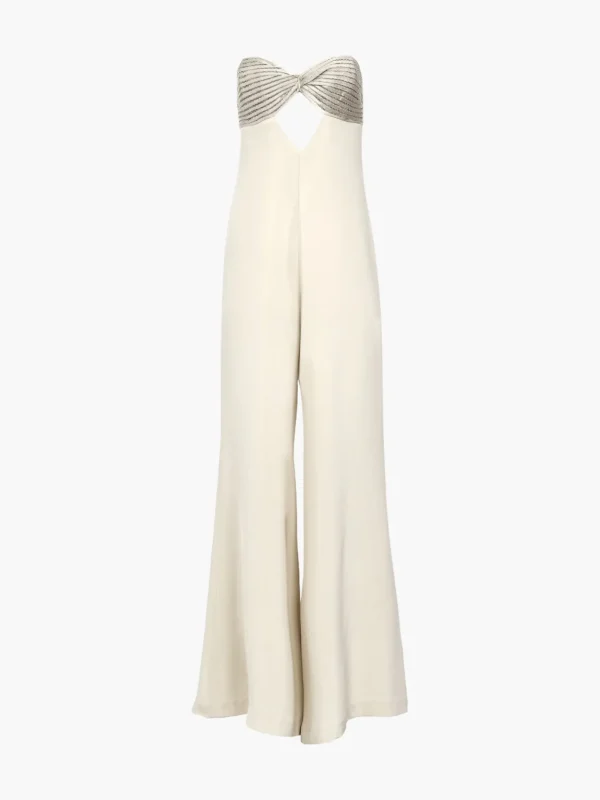 Milos Silk Jumpsuit