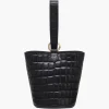 Mini Leather Wristlet Sling Bag