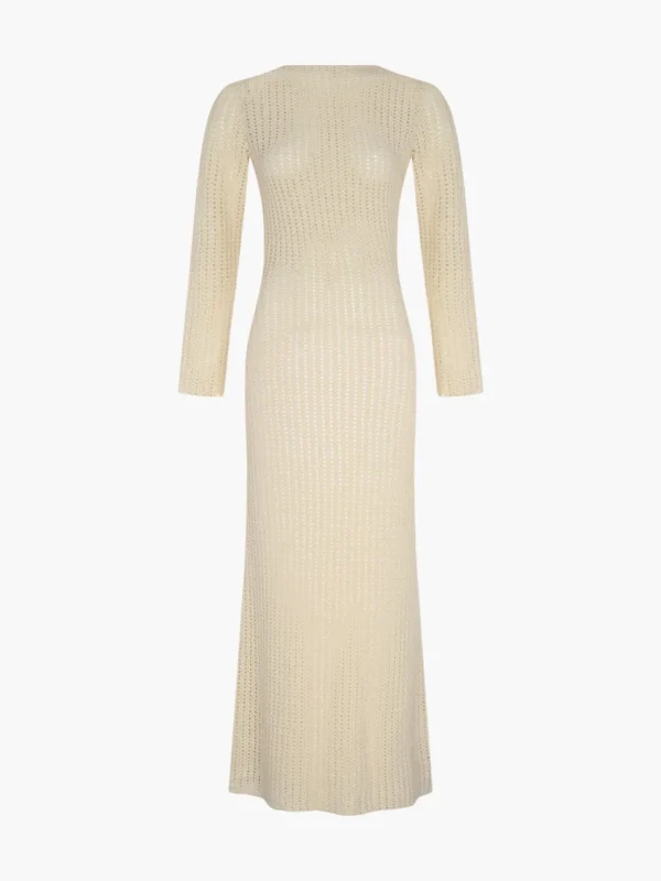 Misha Crochet Maxi Dress
