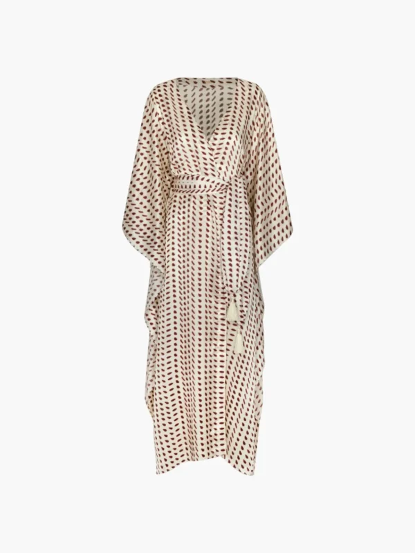 Morena Satin Silk Open Tunic