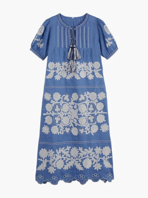 Natalia Ukrainian Embroidered Dress