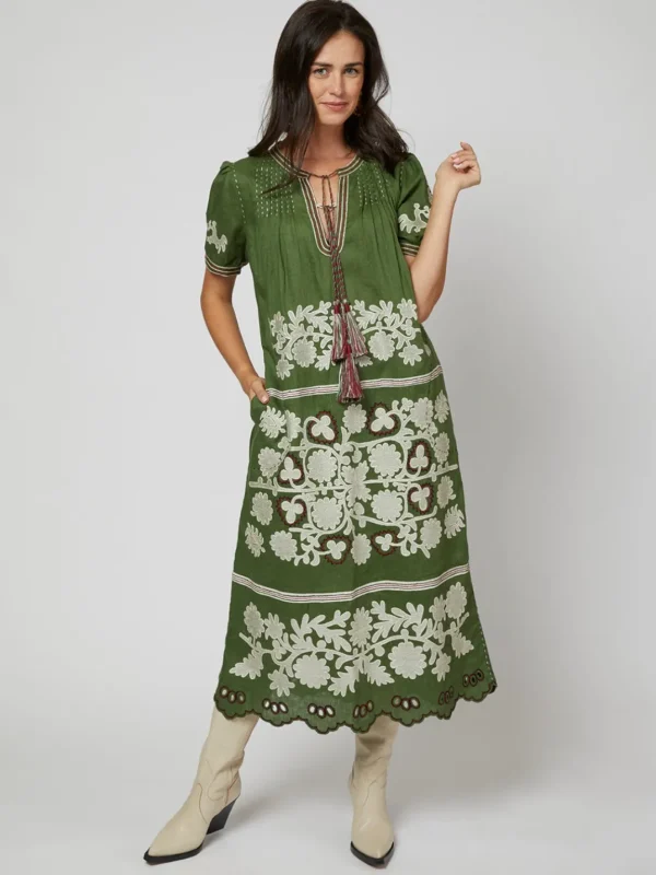 Natalia Ukrainian Embroidered  Dress