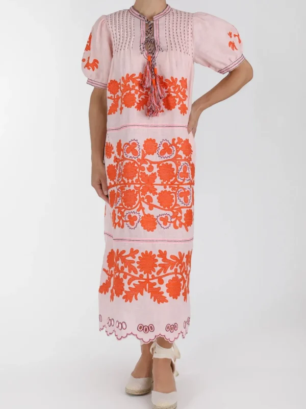 Natalia Ukrainian Embroidered Dress